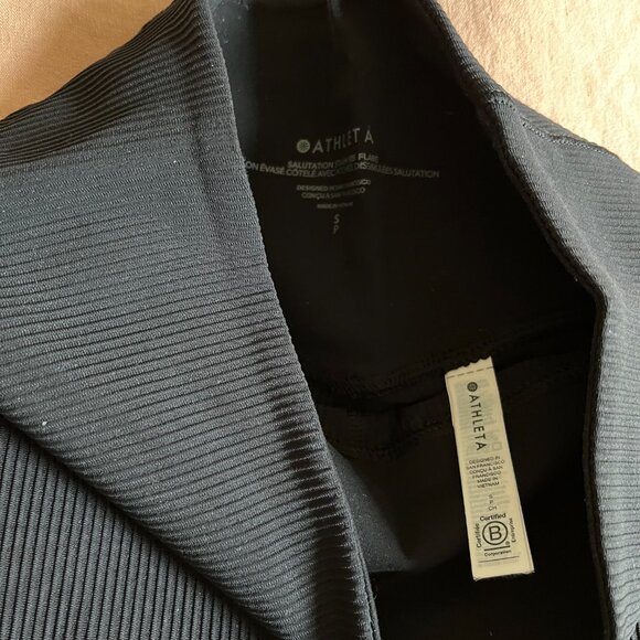 Athleta Salutation Stash Rib Flare Pant - Picture 4 of 4